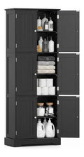 Meubles sur pied reglable avec rangement ferme noir