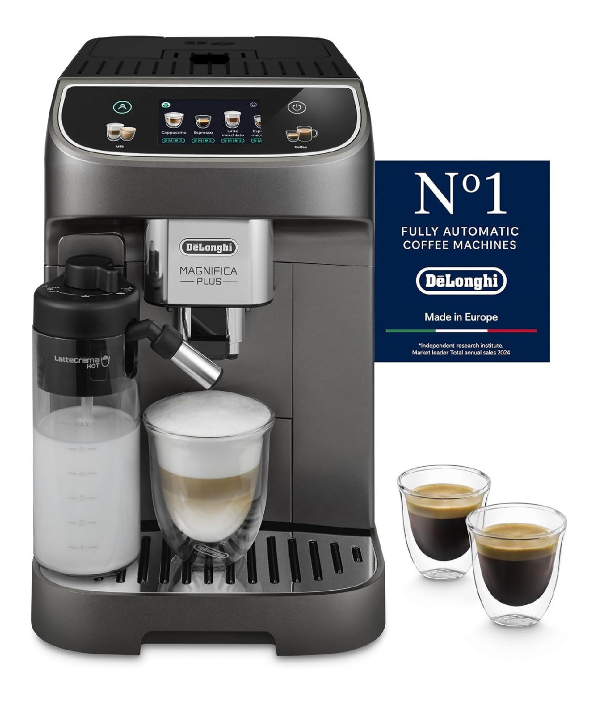 Machines a cafe automatiques finition inox noir