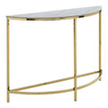 Tables consoles avec rangement ferme blanc