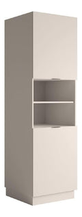 Rangements colonnes avec rangement ferme finition bois beige
