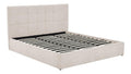 Lits avec rangement ferme beige