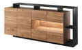 Buffets, credences et vaisseliers avec rangement ferme finition bois naturel