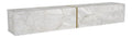 Banc TV avec rangement ferme finition bois blanc 181,8 x 31,7 x 30 centim