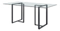 Tables avec rangement ferme structure metal noir variante 1014