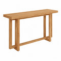 Table console rectangulaire en bois de ch¨ºne massif