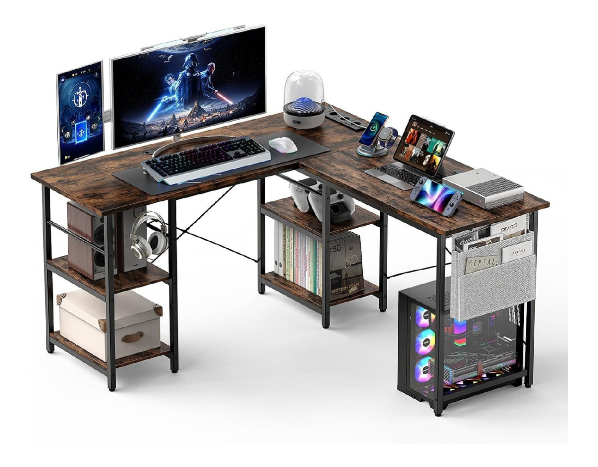 Postes de travail informatiques reglable noir