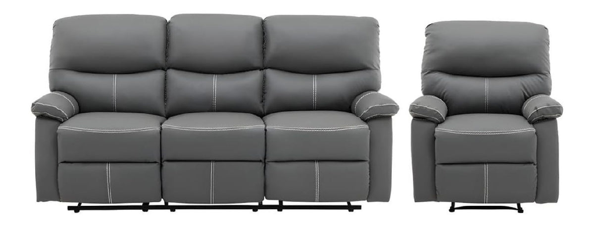 Ensembles de canapes avec rangement ferme gris 79 x 90 x 95 centim