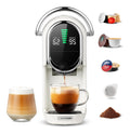 Cafetieres a dosettes compact reglable blanc