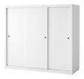 Armoire de rangement avec tiroirs avec rangement ferme blanc variante 1063