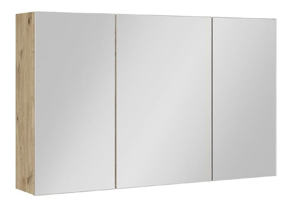 Armoires avec miroir avec rangement ferme chene