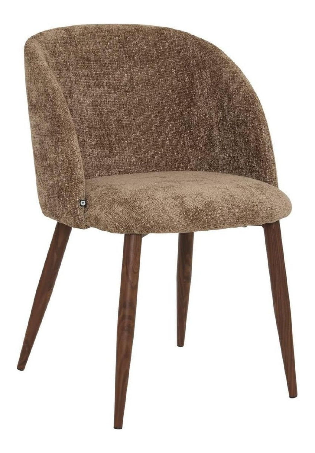 Chaise confortable marron