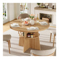 Tables avec rangement ferme finition bois naturel variante 924