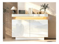 Commode de rangement avec tiroirs avec rangement ferme blanc 80x35x73cm
