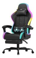 Chaises de Gamer reglable avec rangement ferme noir 82 x 22 x 55 centim