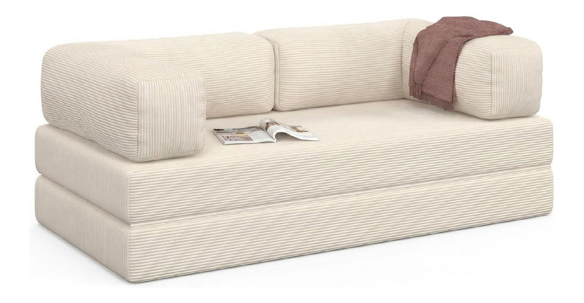Canapes et divans revetement velours beige