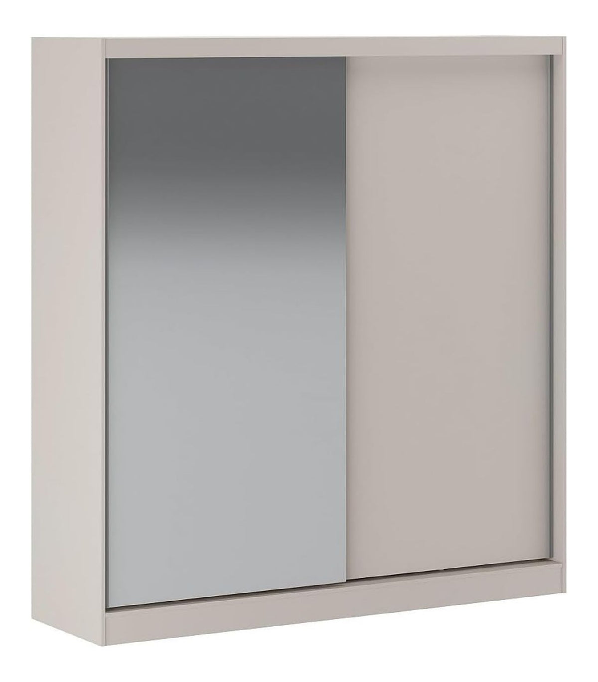 Armoire de rangement avec rangement ferme finition bois beige