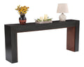 Tables consoles avec rangement ferme noir