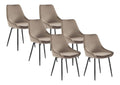 Chaise confortable avec rangement ferme structure metal noir 49 x 56 x 85,5 centim