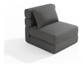 Canapes et divans pliable gris 195 x 66 x 15 centim