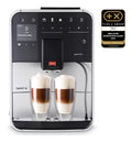 Machines a expresso et cappuccino fonctionnement silencieux argente