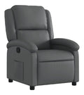 Fauteuils relaxants avec rangement ferme structure metal gris