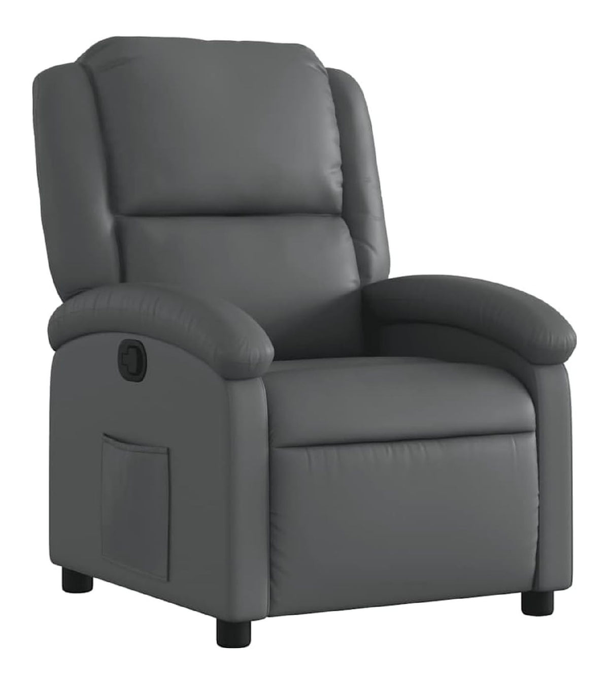 Fauteuils relaxants avec rangement ferme structure metal gris
