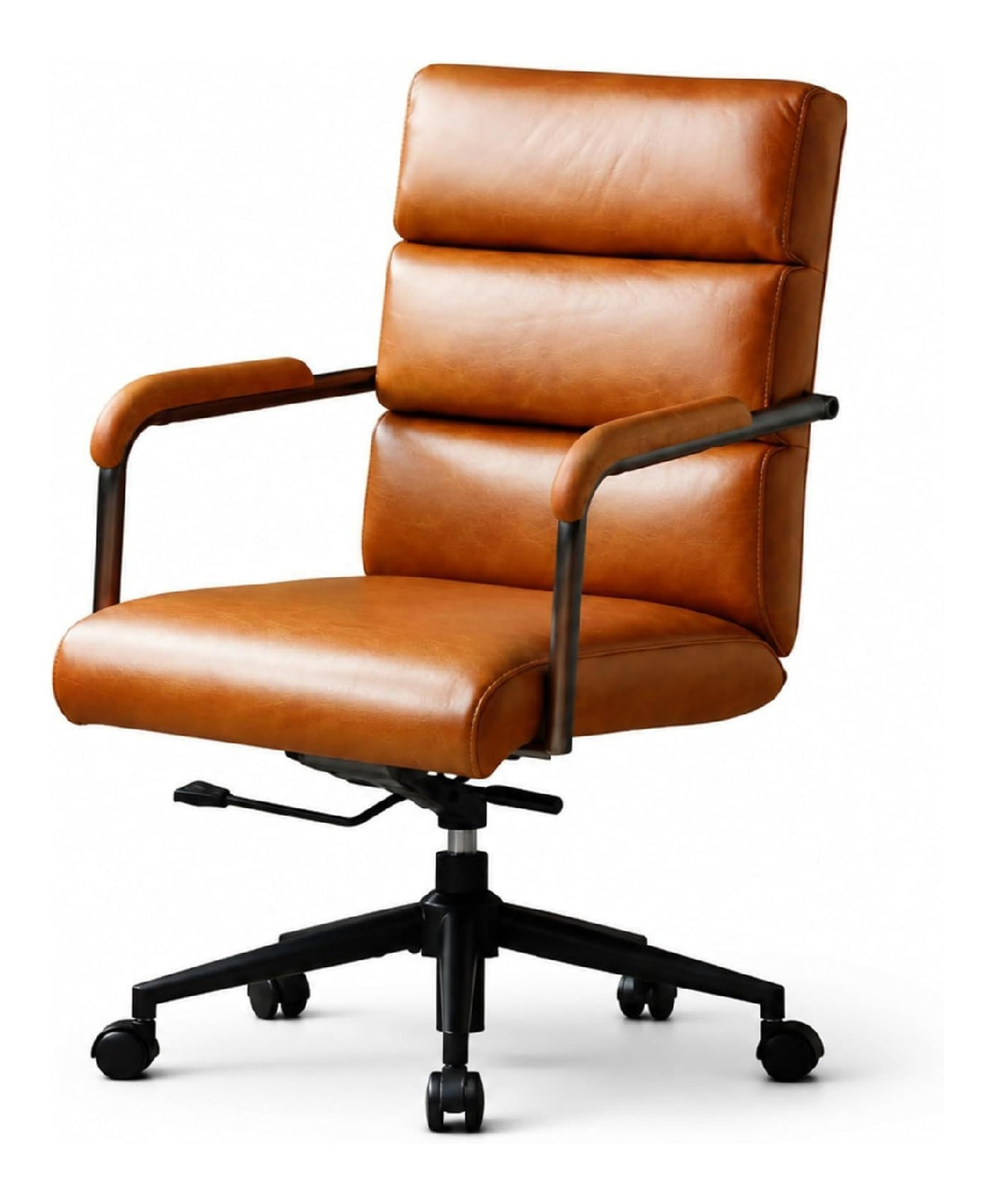 Chaise confortable avec rangement ferme sur roulettes chene