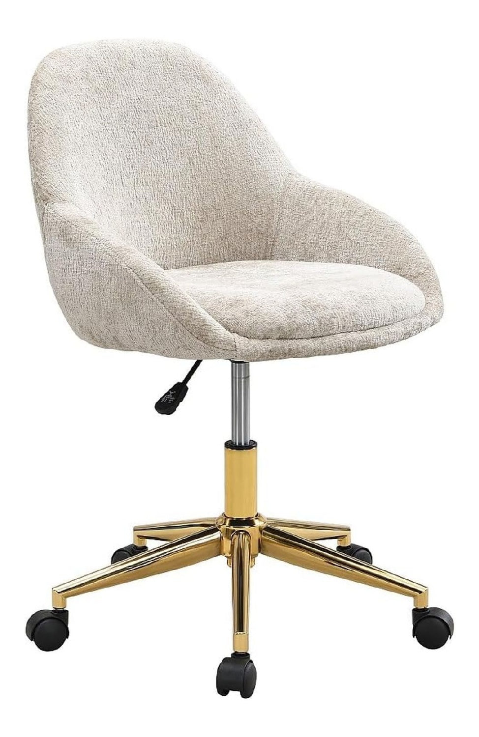 Chaise confortable reglable avec rangement ferme beige 55 x 59,5 x 78 centim