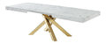 Tables avec rangement ferme finition bois blanc 200 x 90 x 75 centim