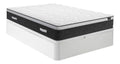Ensembles de matelas et sommiers avec rangement ferme blanc