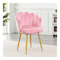 Chaise confortable reglable finition bois rose