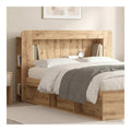 Tetes de lit finition bois chene