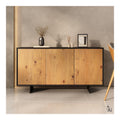 Buffets, credences et vaisseliers reglable avec rangement ferme chene 137 x 71 x 41 cm