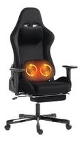 Chaises de Gamer reglable inclinable noir 73 x 70,5 x 137,5 centim