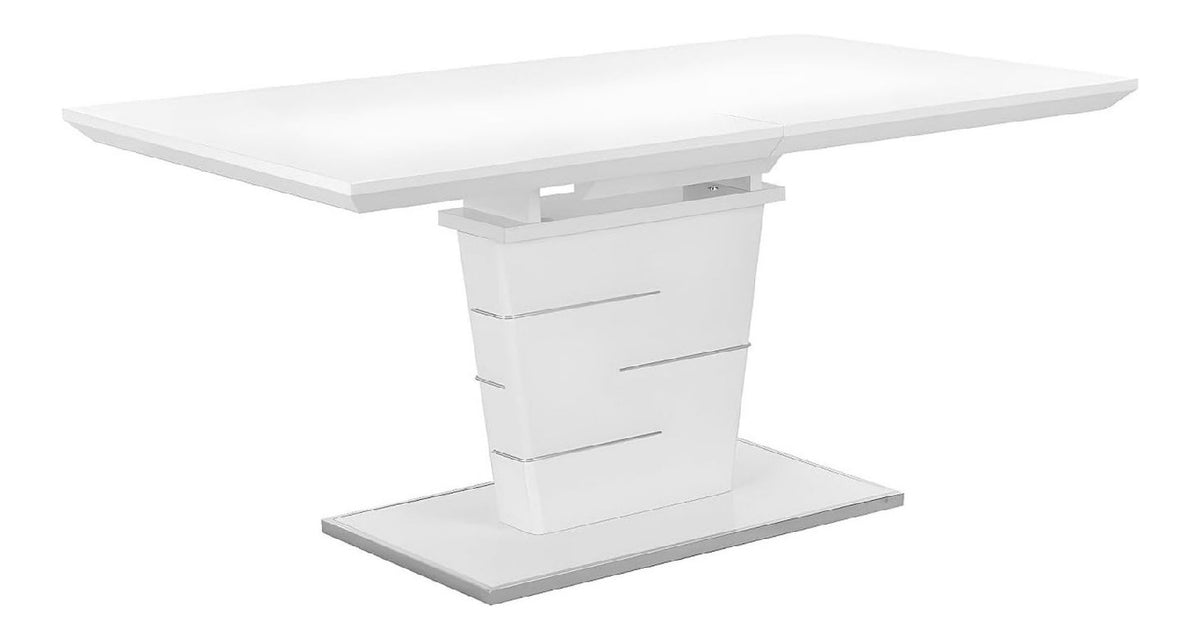 Tables avec rangement ferme finition bois blanc 160 x 90 x 76 centim