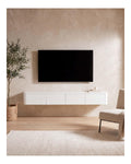 Banc TV blanc