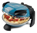Fours a pizza reglable bleu