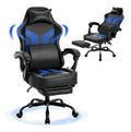 Chaise confortable avec rangement ferme sur roulettes noir