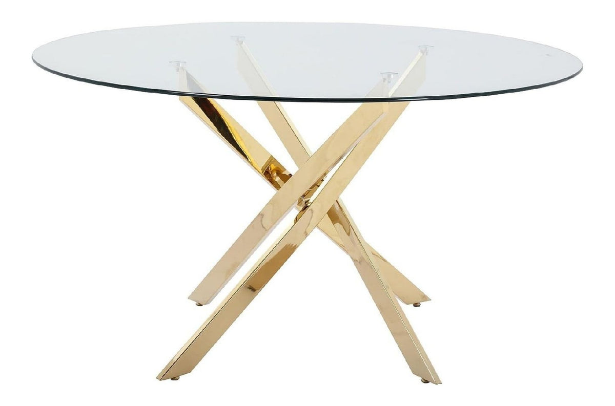 Tables avec rangement ferme structure metal dore