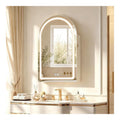 Armoires avec miroir reglable avec rangement ferme blanc