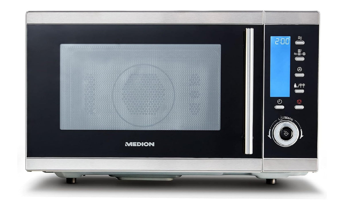 Gril compact avec programmes inox