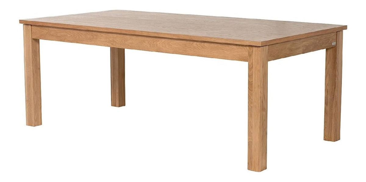 Tables avec rangement ferme finition bois chene 200 x 100 x 75 cm