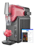 Machines a glace et sorbetieres avec programmes noir