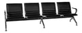 Bancs de rangement avec rangement ferme structure metal noir