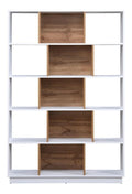 Bibliotheque finition bois blanc 120 x 30 x 180 centim