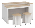?lots de rangement fixes finition bois blanc