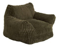 Fauteuils de sol revetement velours noir