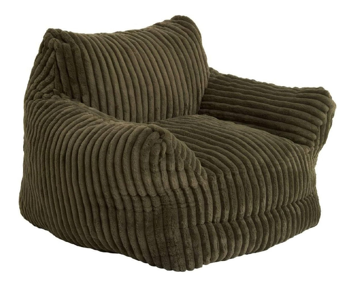 Fauteuils de sol revetement velours noir