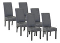 Chaise confortable avec rangement ferme finition bois noir 47 x 63 x 107 centim