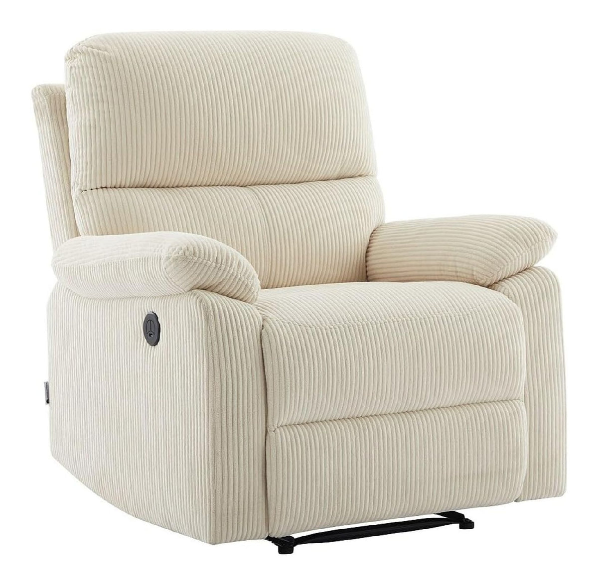 Fauteuils relaxants electrique avec rangement ferme beige 91 x 89 x 102 cm